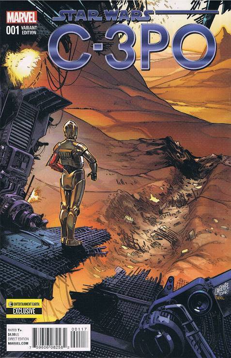Star Wars Special C-3PO #01 Larraz Entertainment Earth Exc