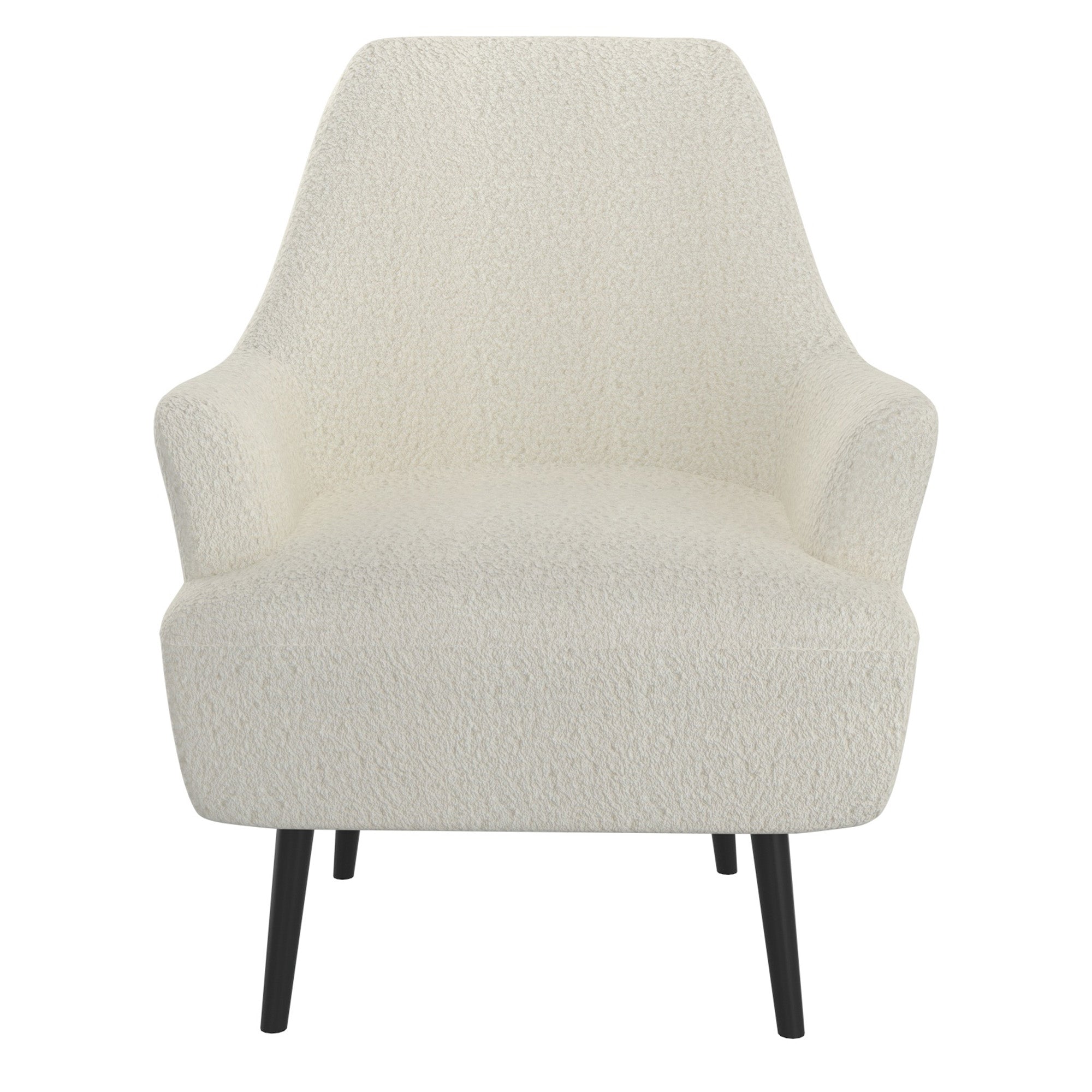 Worldwide Home Furnishings Zoey-Accent Chair-Cream Accent Chair 403-675CM
