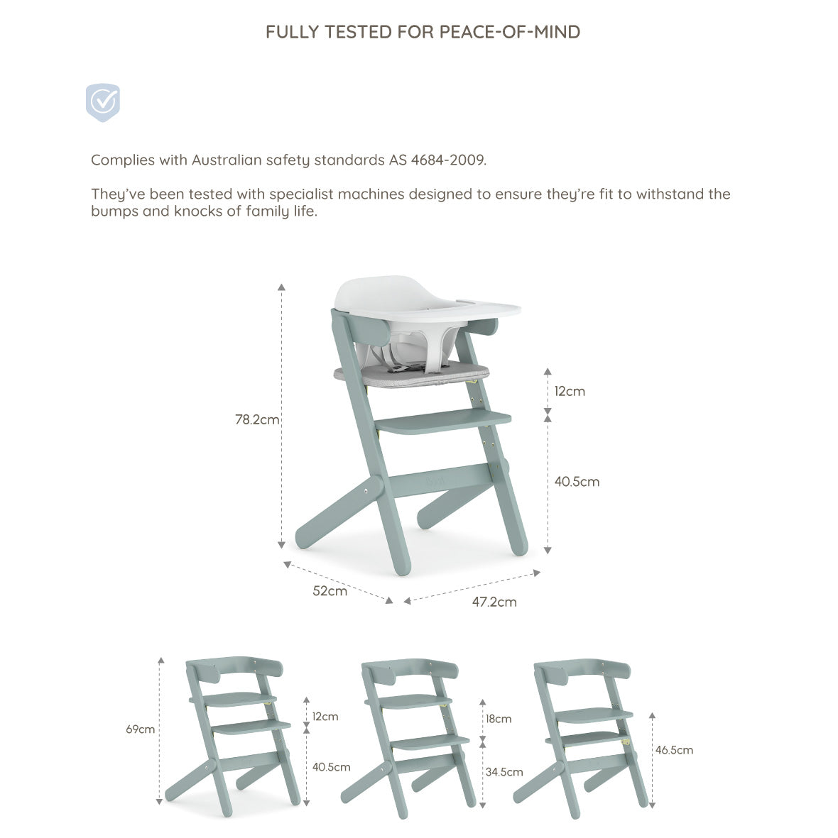 Neat High Chair – Boori Australia