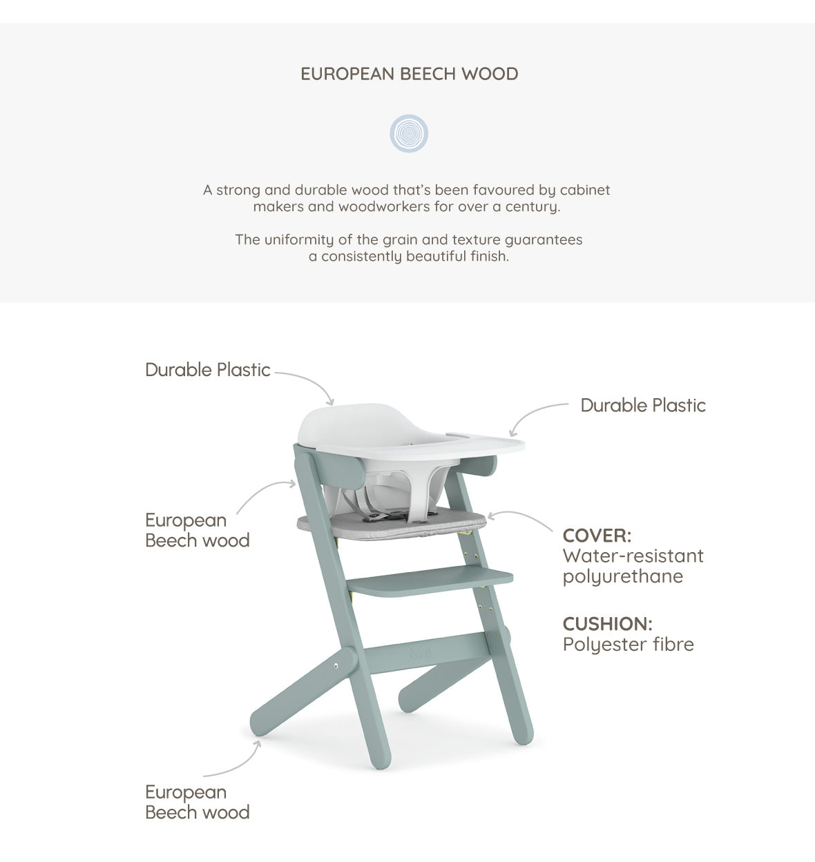 Neat High Chair – Boori Australia