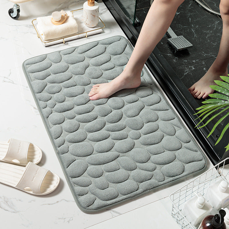 Embossed Pebble Mat Non-Slip Bath Mat