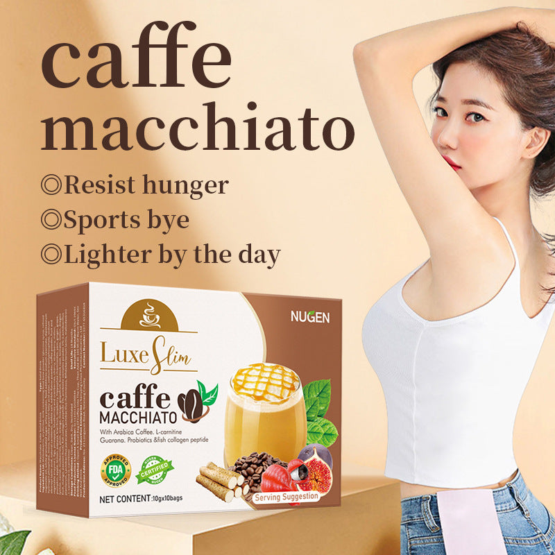 Luxe Slim Cafe Macchiato with Hydrolyzed Collagen & Glutathione