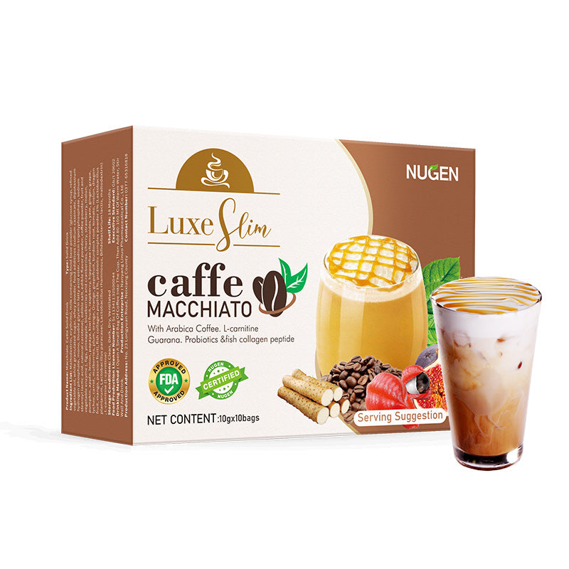 Luxe Slim Cafe Macchiato with Hydrolyzed Collagen & Glutathione