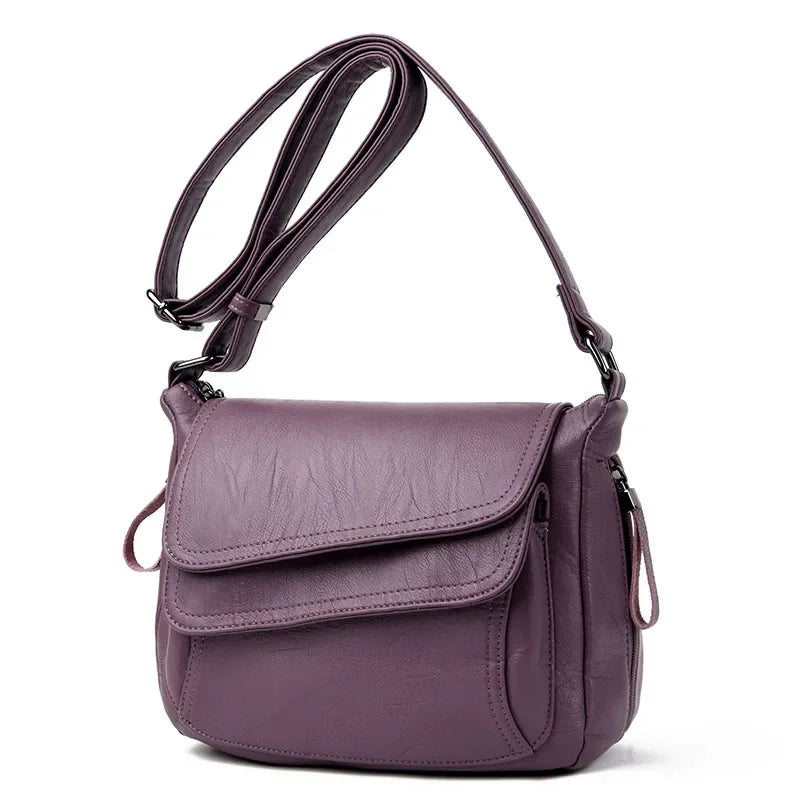 Soft Leather Luxury Purses and Handbags Women Bags Designer Women Shoulder Crossbody Bags for Women 2024 Female Quality Sac