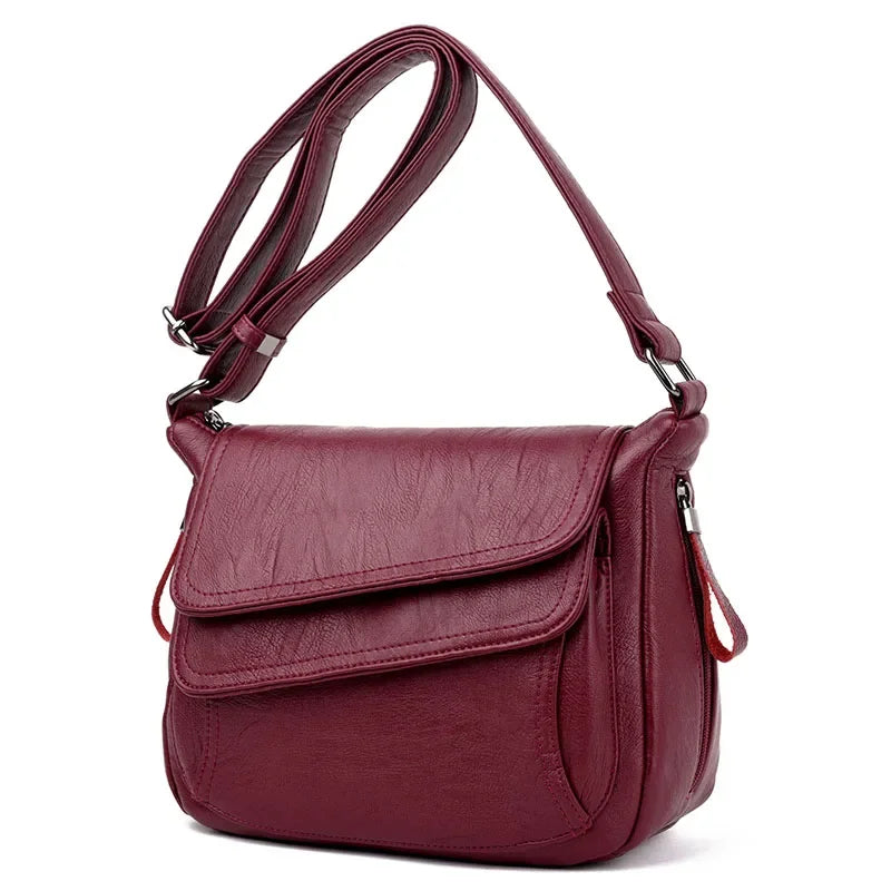 Soft Leather Luxury Purses and Handbags Women Bags Designer Women Shoulder Crossbody Bags for Women 2024 Female Quality Sac