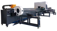 3chuck metal tube laser cutting machine 350mm length 6m