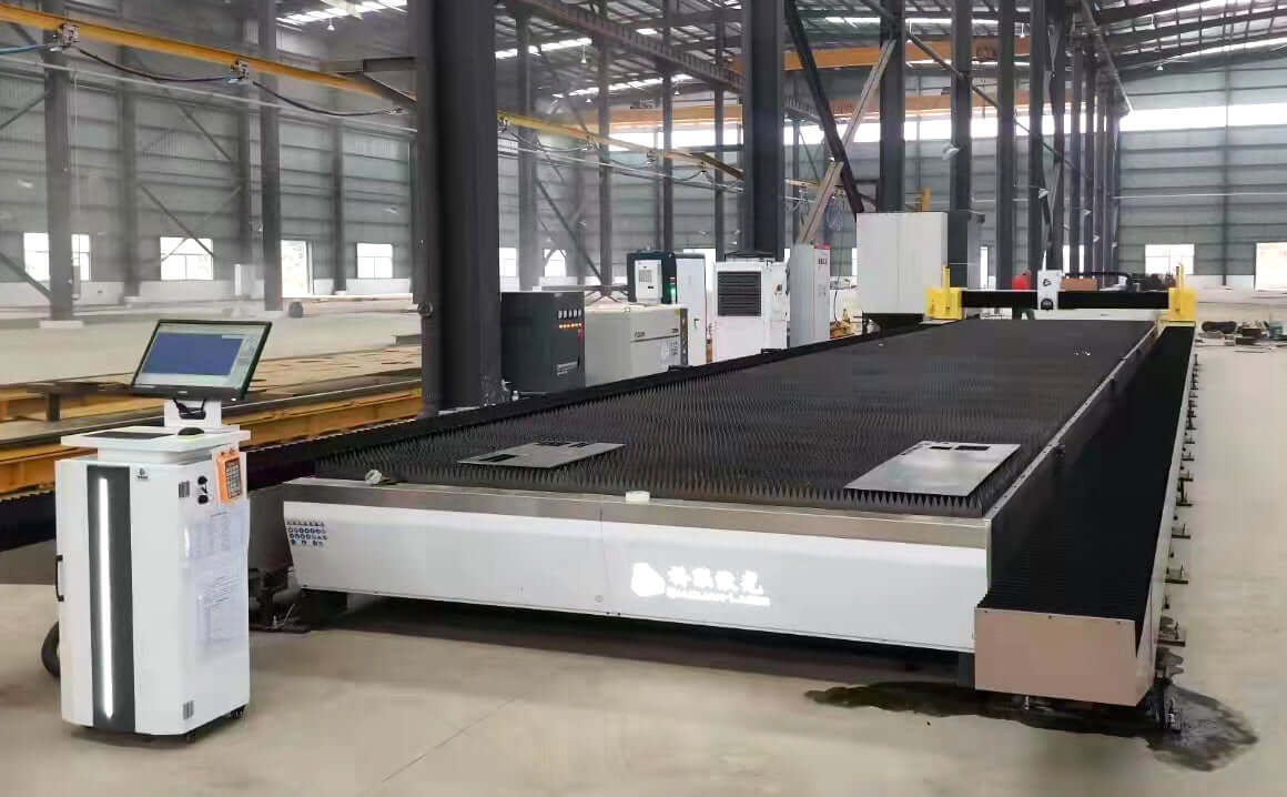 Gantry fiber laser cutting machine