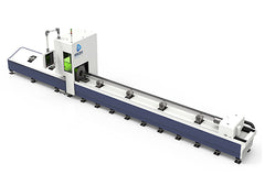 tube laser cutting machine with 2chuck