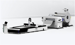 rolling plate laser cutting machine for thin plate