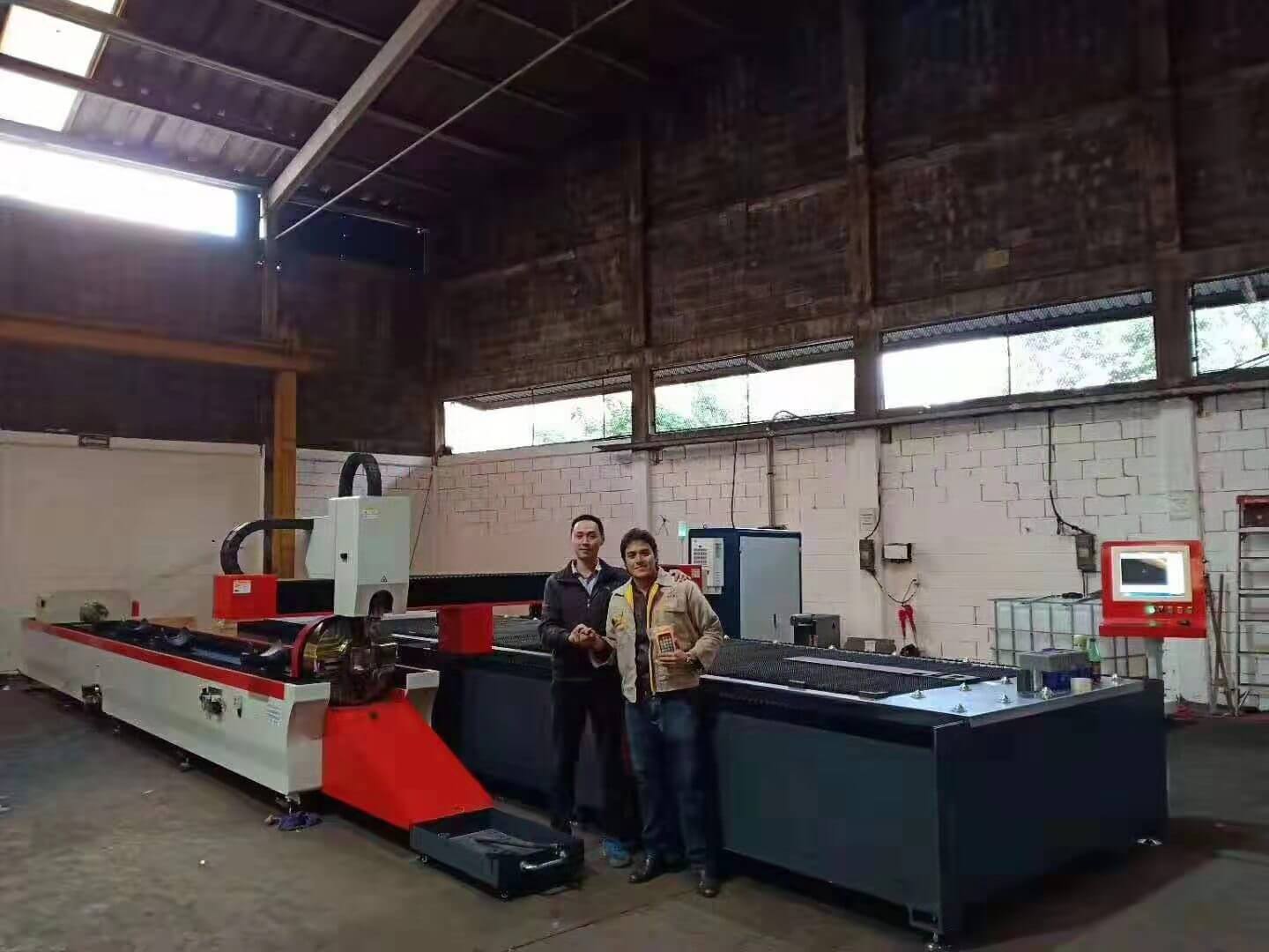 6000W Pipe plate laser cutting machine