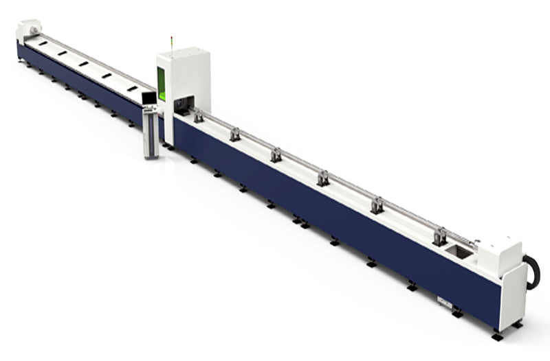 tube laser  cutting machine with 3chuck 0 tailing