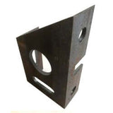C shape pipe cutting samples of laser metal pipe cutter
