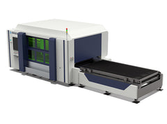 european vision laser cutting machine with exchange table and fully cover