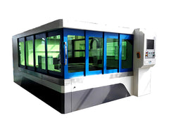 single table laser cutting machine with cover