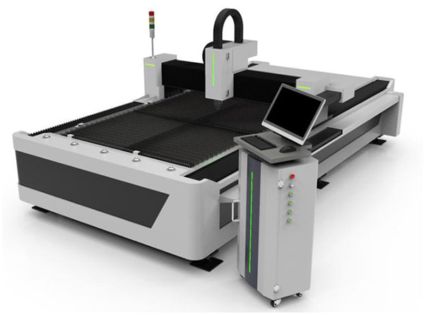 laser cutting machine with single table