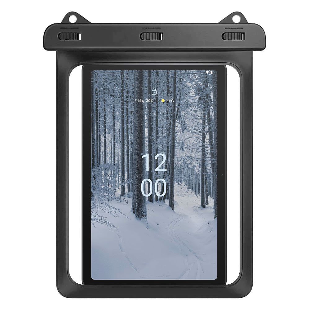AG-W13_NK | IPX8 Waterproof Case for Nokia Tablet 9.7 to 12 Inches
