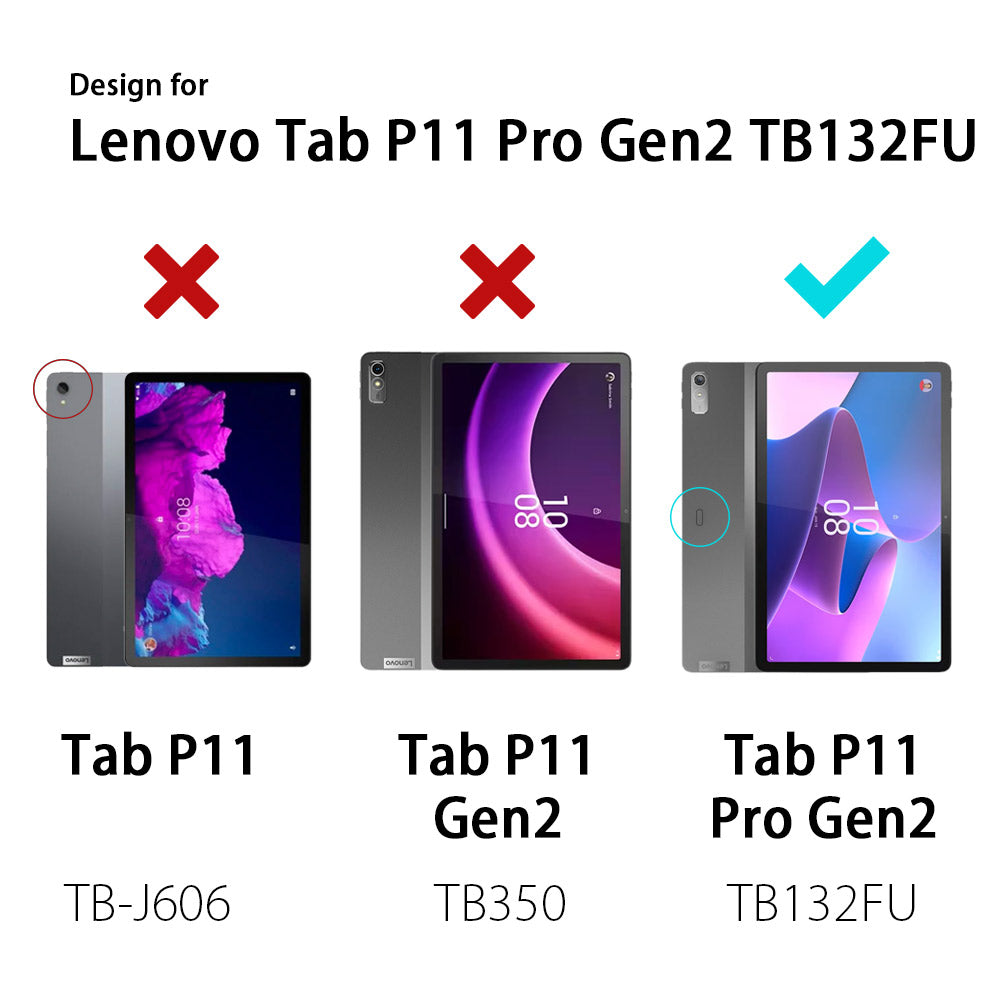 ZAN-LN-P11PRO2 | Lenovo Tab P11 Pro Gen 2 TB132FU | 4 Corner Protection Case With X-DOCK Modular Eco-System