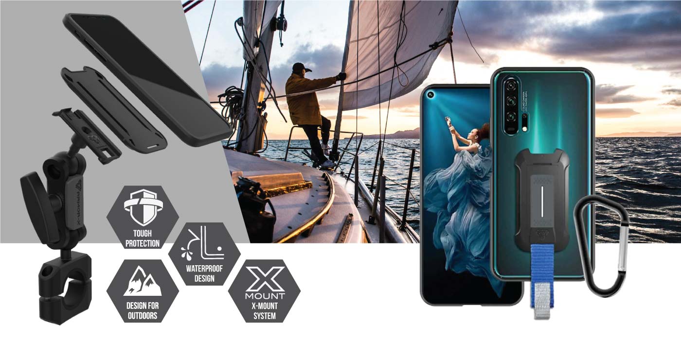 Smartphones Waterproof / Shockproof Case with mounting solutions – ARMOR-X