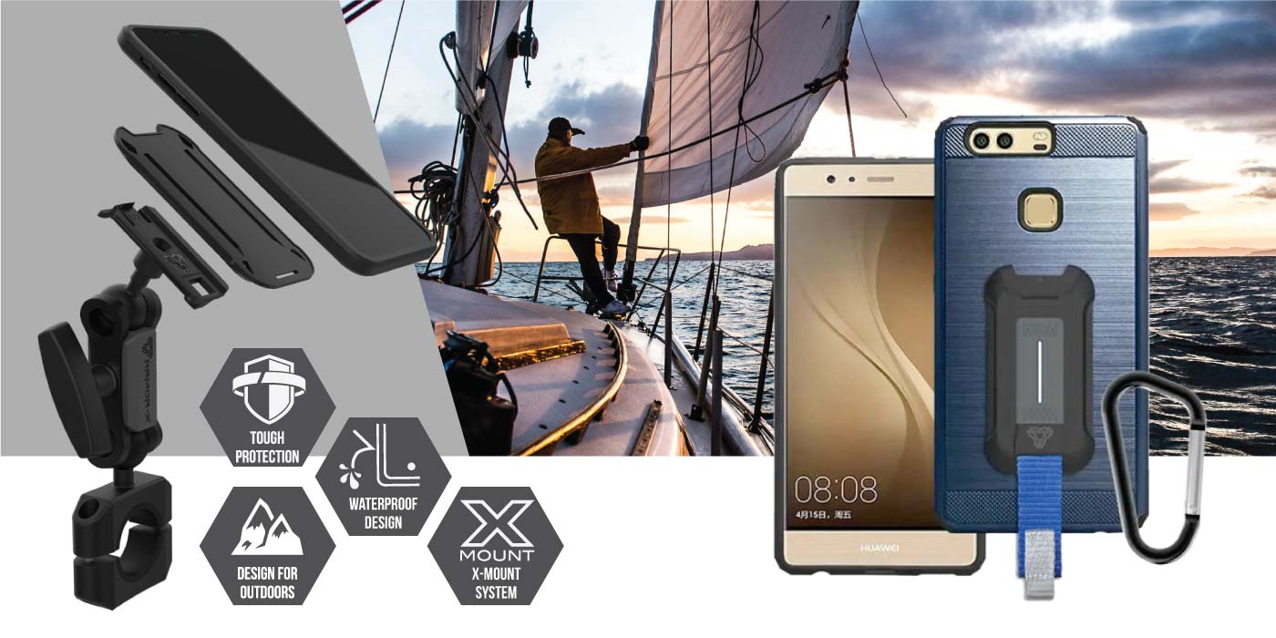 Huawei P9 / P9 Plus smartphones Waterproof / Shockproof Case solutions ARMOR-X