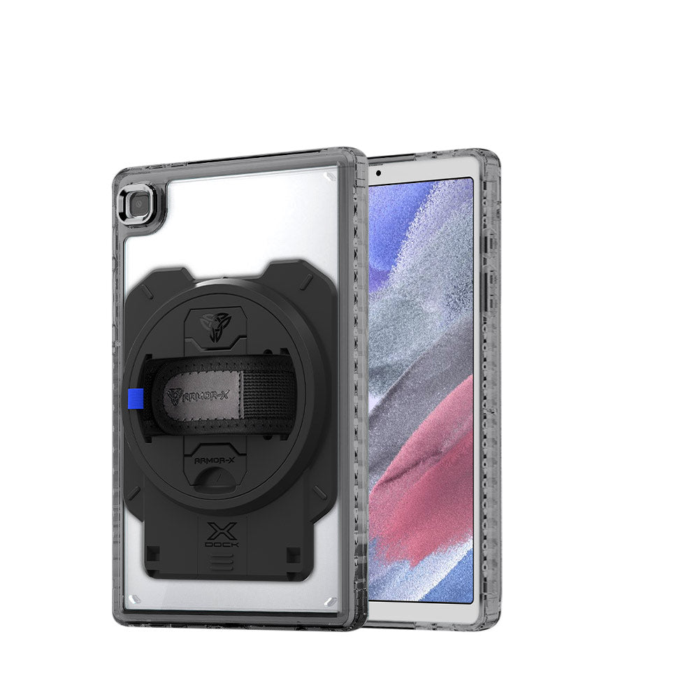 KAN-SS-T225 | Samsung Galaxy Tab A7 Lite SM-T225 / SM-T220 / SM-T225N / SM-T227U | Transparent Protective Rugged Case With X-DOCK Modular Eco-System