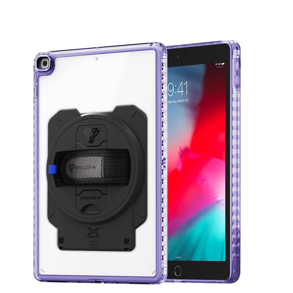 KAN-iPad-PR3 | iPad Air (3rd Gen.) 2019 | Transparent Protective Rugged Case With X-DOCK Modular Eco-System