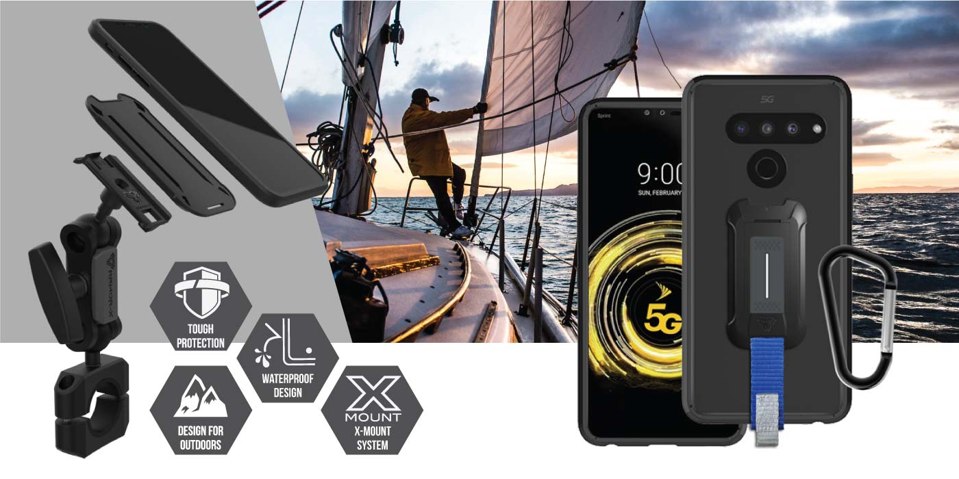 LG V50 smartphones waterproof case. LG V50 smartphones  shockproof cases. LG V50 smartphones  Military-Grade mountable case. LG V50 smartphones  rugged cover design with best drop proof protection.