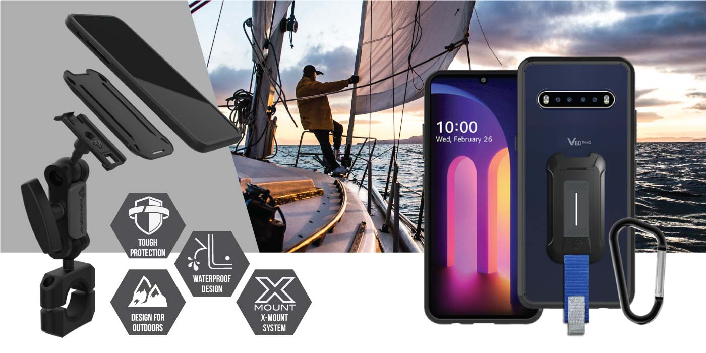 LG V60 smartphones waterproof case. LG V60 smartphones  shockproof cases. LG V60 smartphones  Military-Grade mountable case. LG V60 smartphones  rugged cover design with best drop proof protection.
