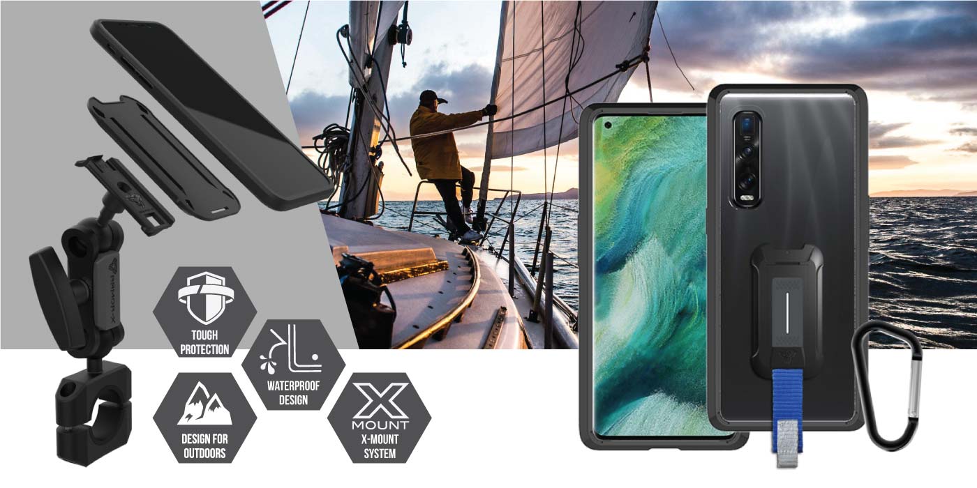 Oppo Find X Series waterproof case. Oppo Find X Series shockproof cases. Oppo Find X Series Military-Grade mountable case. Oppo Find X Series rugged cover design with best drop proof protection.