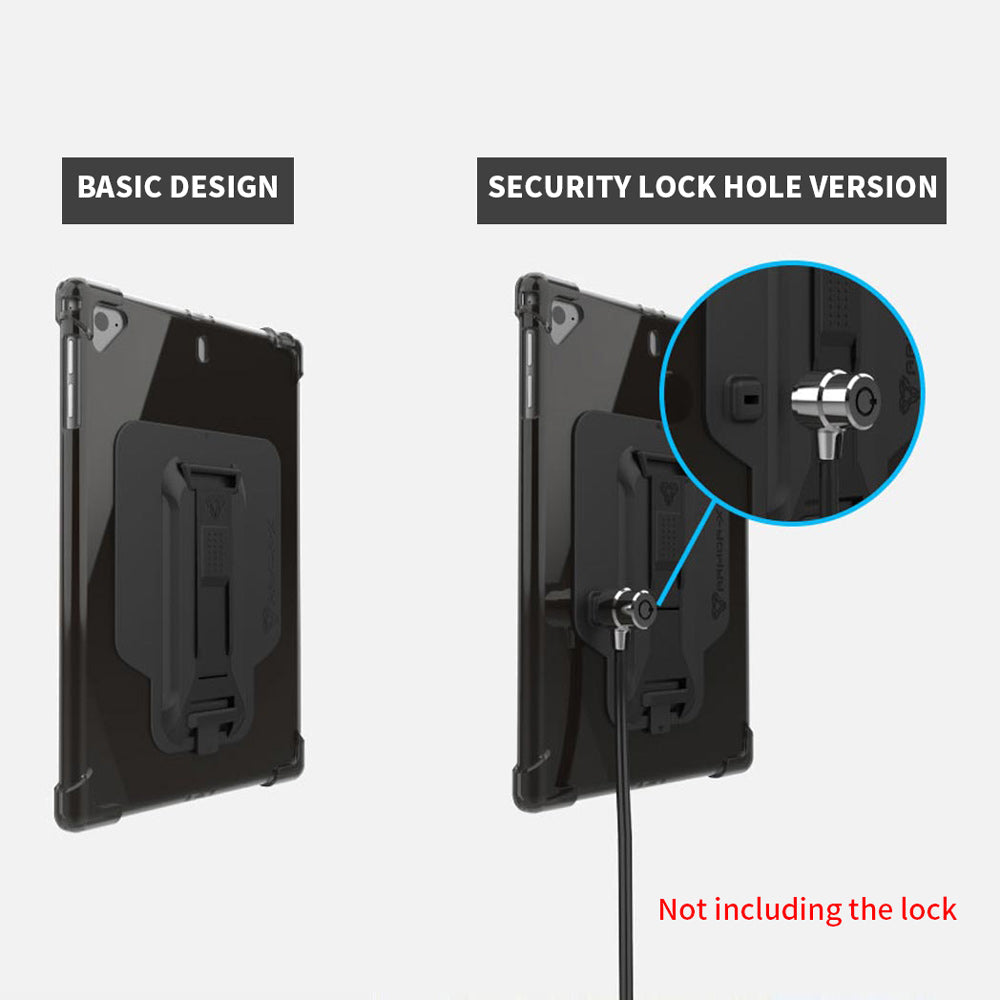 ZXS-LN-P12 | Lenovo Tab P12 TB370 | 4 corner protection case w/ hand strap kick stand & X-mount