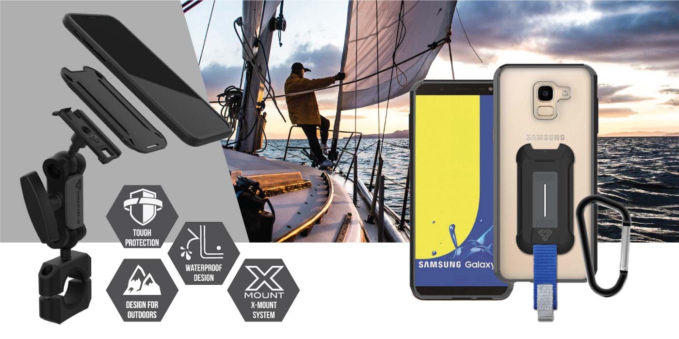 Regularly Change clothes Do well () Samsung Galaxy J6 smartphones Waterproof / Shockproof Case with mounting  solutions – ARMOR-X