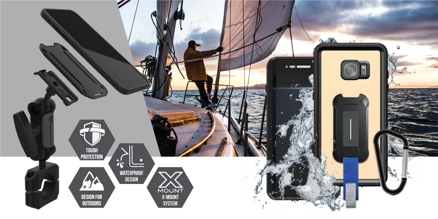 Enten Doornen Edele Samsung Galaxy S7 / S7 edge smartphones Waterproof / Shockproof Case with  mounting solutions – ARMOR-X