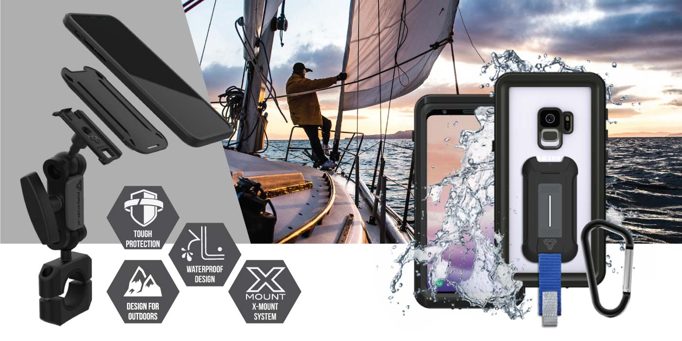 Samsung Galaxy S9 / S9 Plus smartphones waterproof case. Samsung Galaxy S9 / S9 Plus smartphones shockproof cases. Samsung Galaxy S9 / S9 Plus smartphones Military-Grade mountable case. Samsung Galaxy S9 / S9 Plus smartphones rugged cover design with best drop proof protection.