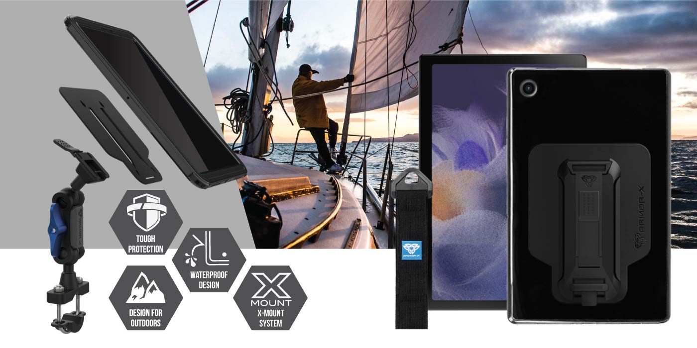 Samsung Galaxy Tab A8 SM-X200 / X205 waterproof case. Samsung Galaxy Tab A8 SM-X200 / X205 shockproof cases. Samsung Galaxy Tab A8 SM-X200 / X205 Military-Grade mountable case. Samsung Galaxy Tab A8 SM-X200 / X205 rugged cover design with best drop proof protection.