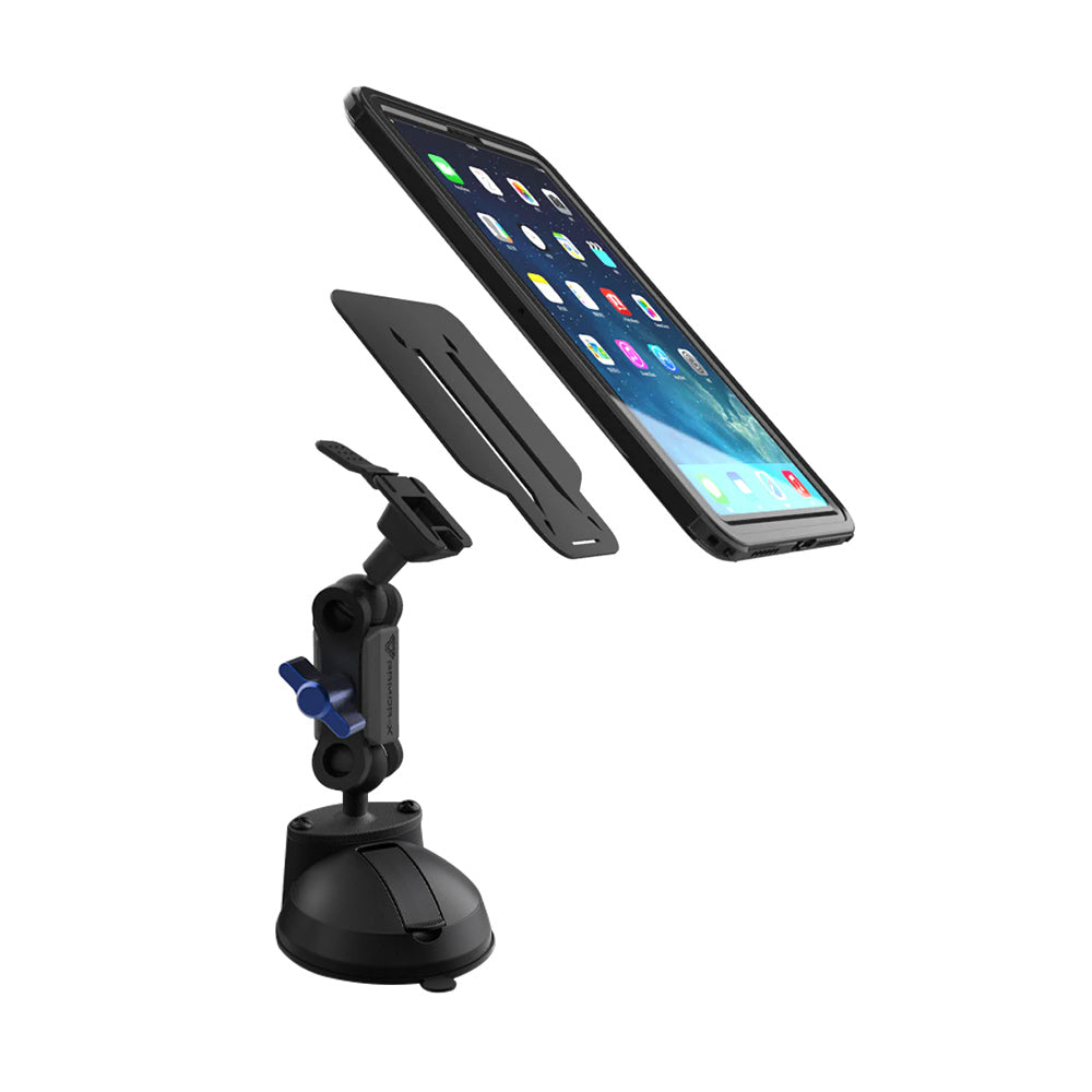 X-P51T | Glass Suction Cup Mount | ONE-LOCK for Tablet