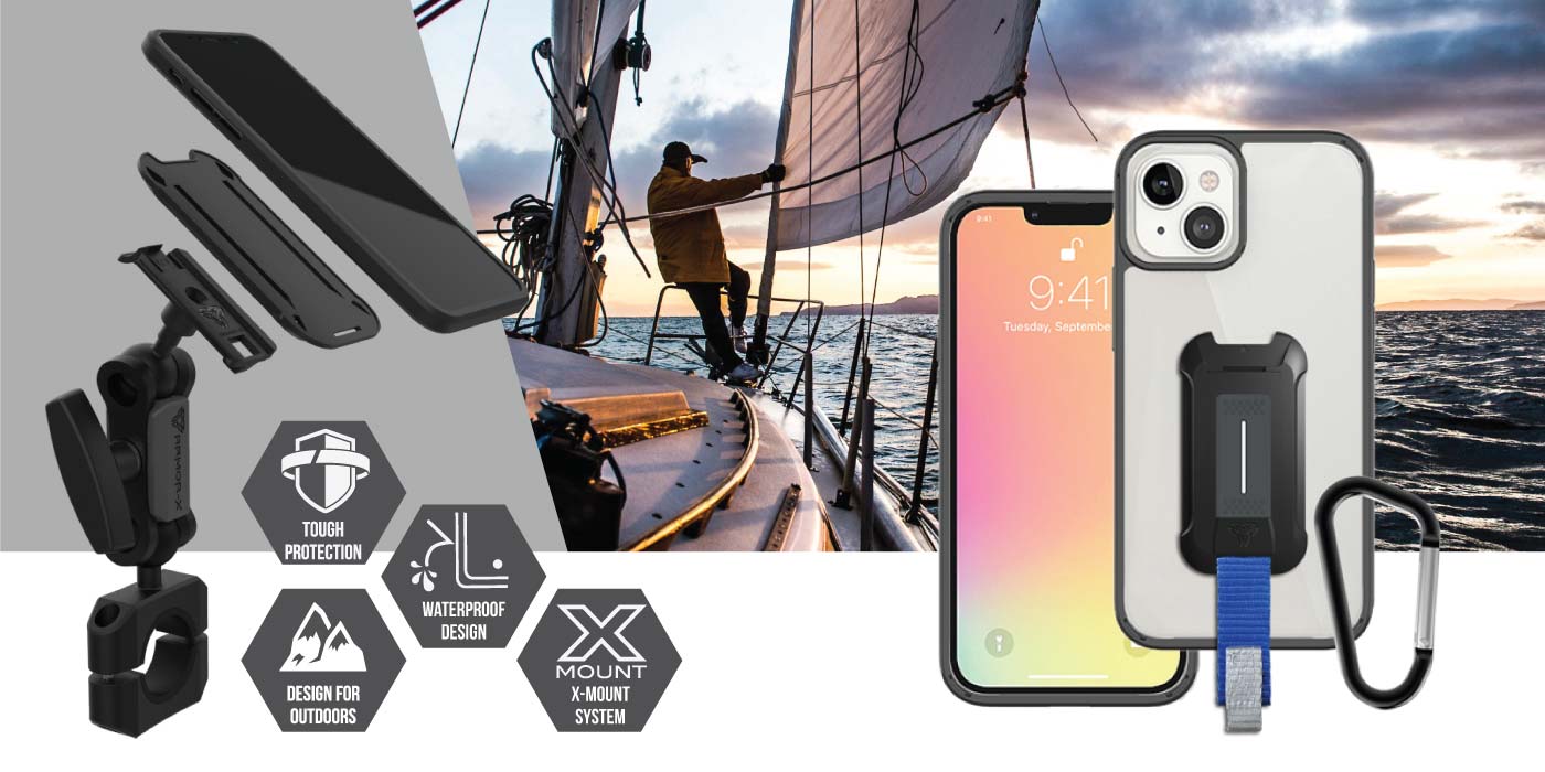 iPhone 13 Mini waterproof case. iPhone 13 Mini shockproof cases. iPhone 13 Mini Military-Grade mountable case. iPhone 13 Mini rugged cover design with best drop proof protection.