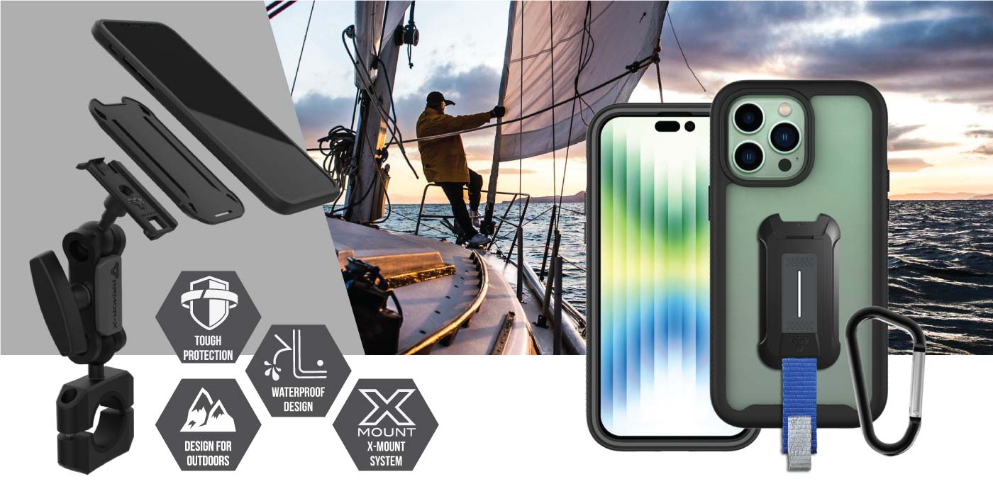 iPhone 14 Pro Max waterproof case. iPhone 14 Pro Max shockproof cases. iPhone 14 Pro Max Military-Grade mountable case. iPhone 14 Pro Max rugged cover design with best drop proof protection.