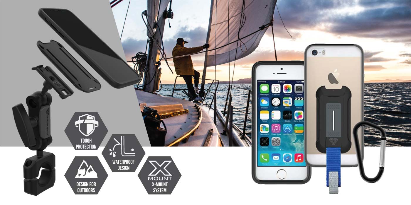Klik vergiftigen Piepen iPhone SE / iPhone 5 5s Waterproof / Shockproof Case with mounting  solutions – ARMOR-X