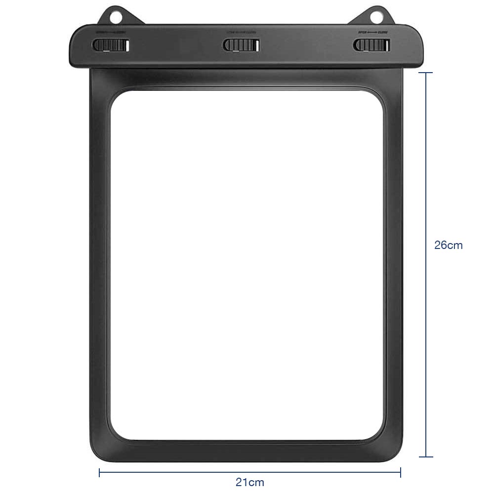 AG-W13_MS | IPX8 Waterproof Case for Microsoft Surface 9.7 to 12 Inches