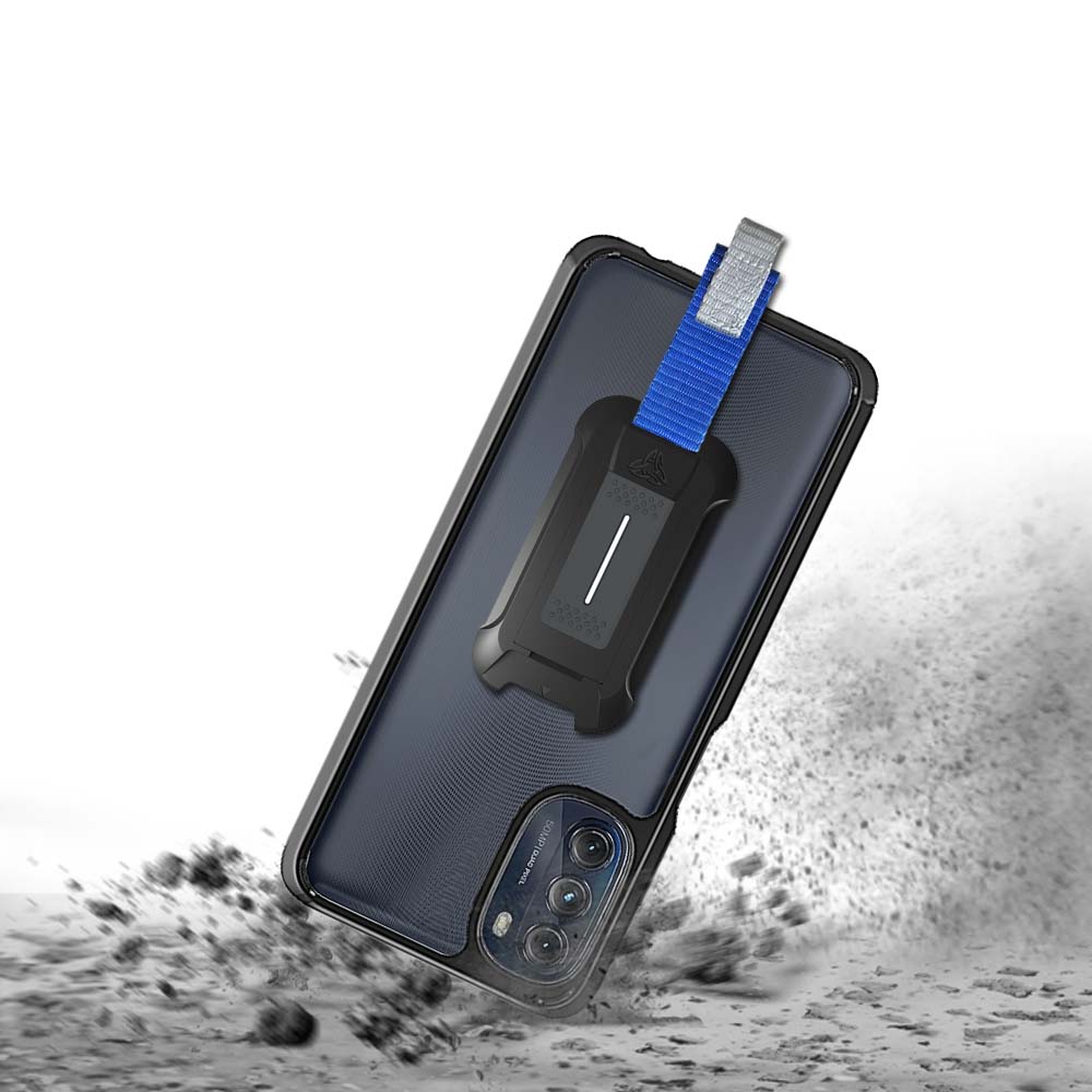 BX3-MT22-G5G22 | Motorola Moto G 5G 2022 Case | Mountable Shockproof Rugged Case for Outdoors w/ Carabiner