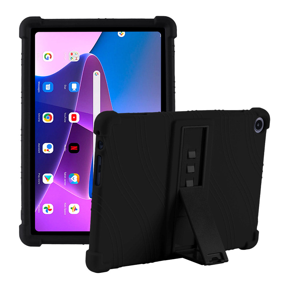 CEN-LN-M10-V3 | Lenovo Tab M10 ( Gen3 ) TB328 | Kids Case / Soft silicone shockproof protective case with kick-stand