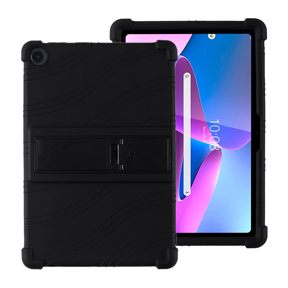 CEN-LN-M10-V3 | Lenovo Tab M10 ( Gen3 ) TB328 | Kids Case / Soft silicone shockproof protective case with kick-stand