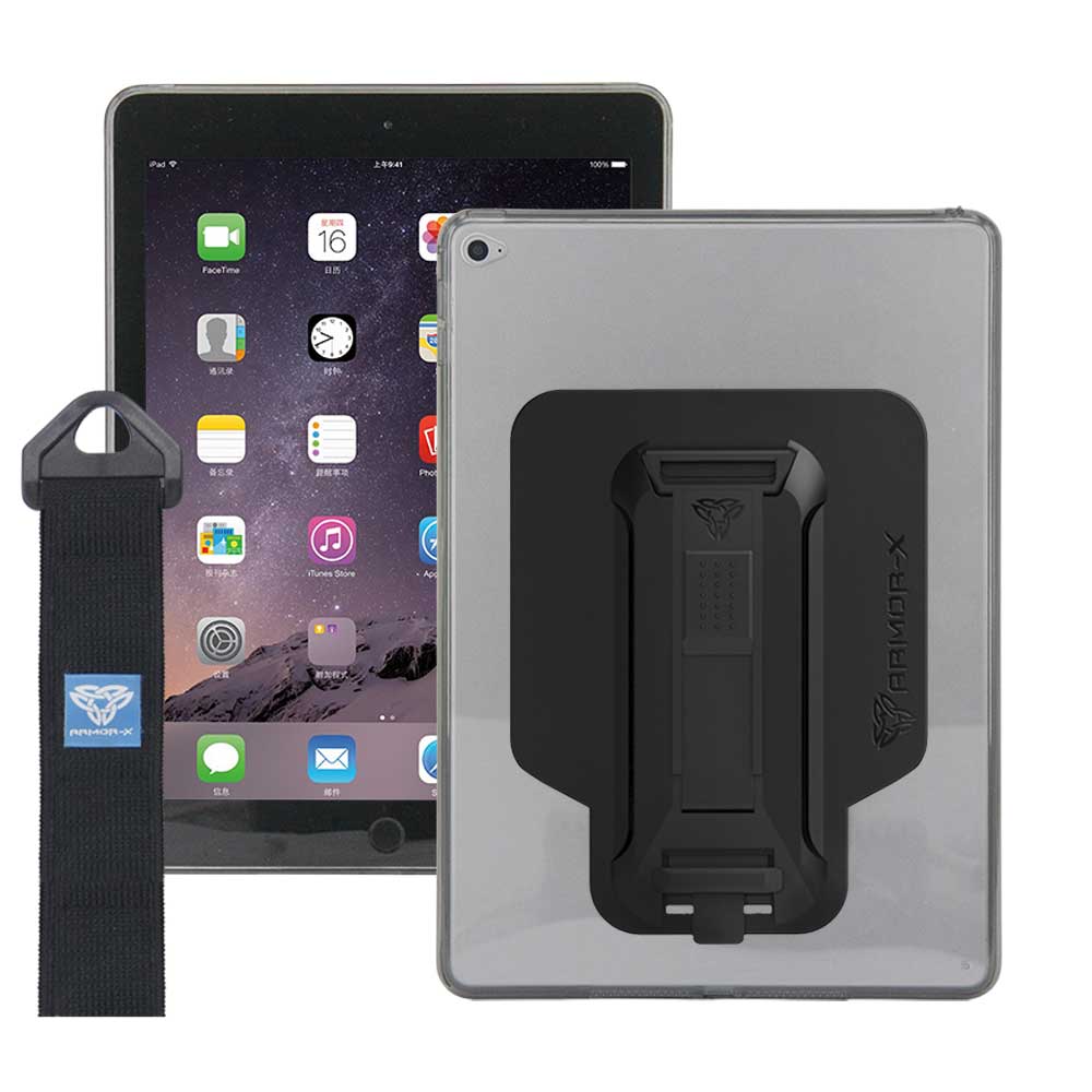 CX-A37S | Apple iPad Air 2 | protective case with handstrap