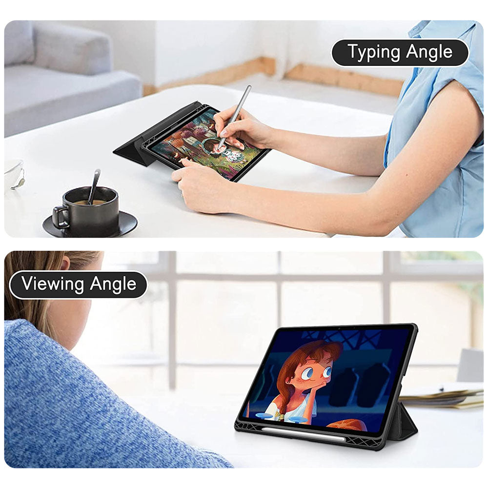FC-SS-X700 | Samsung Galaxy Tab S8 SM-X700 / SM-X706 | Smart Tri-Fold Stand Magnetic Cover