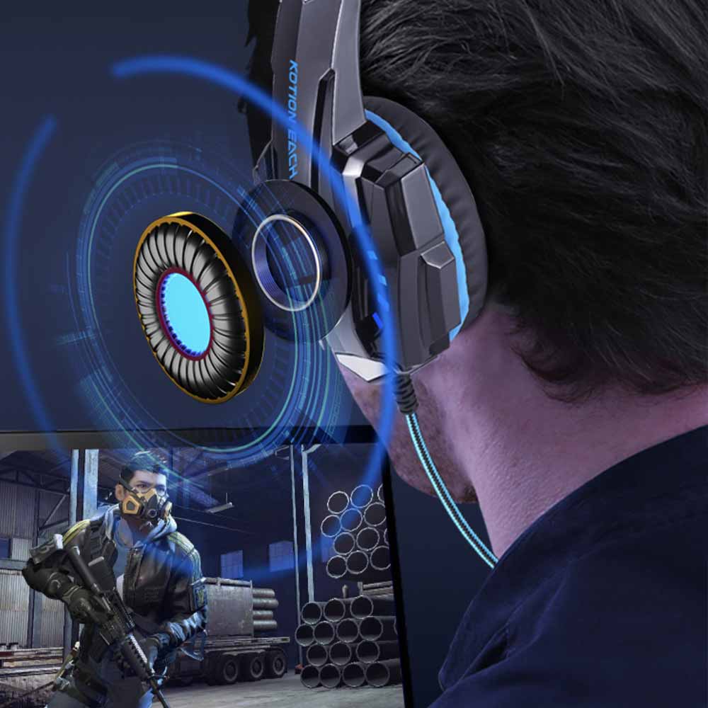 HPH-GM01 | Gaming Headset With Mic & LED Light