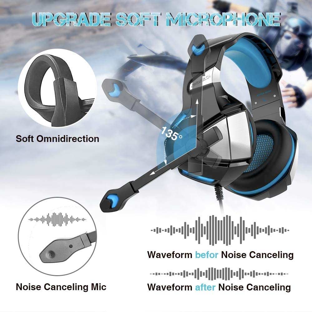 HPH-GM02 | Gaming Headset With Mic & Led Light