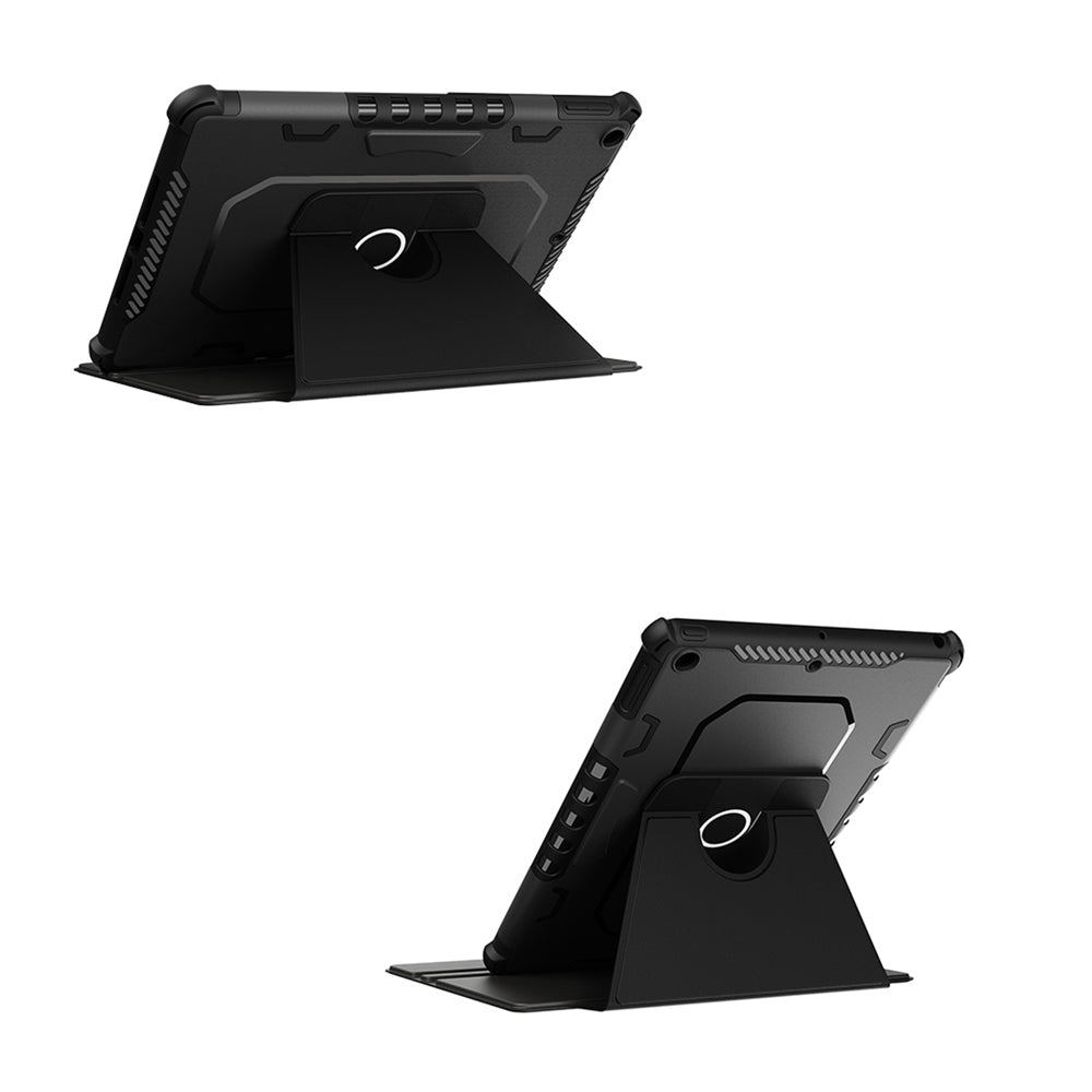 LCV-iPad-N3 | iPad 10.2 (7th & 8th & 9th Gen.) 2019 / 2020 / 2021 | 360 Degree Rotating Stand Magnetic Smart Cover