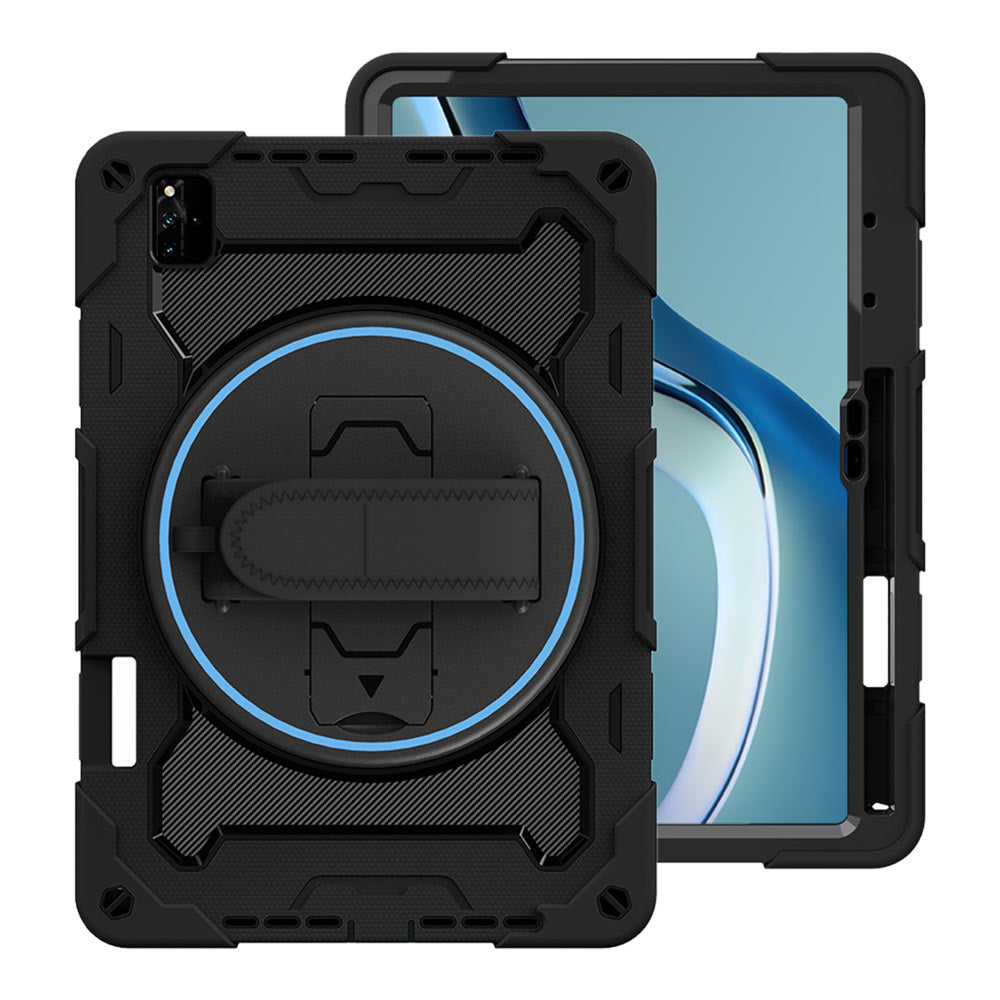 NBN-HW-MTPP-WGR | Huawei MatePad Pro 12.6 (2021) WGR-W09 / W19 / AN19 | Ultra 3 Layers Shockproof Rugged Case with Hand Strap and Kick-Stand