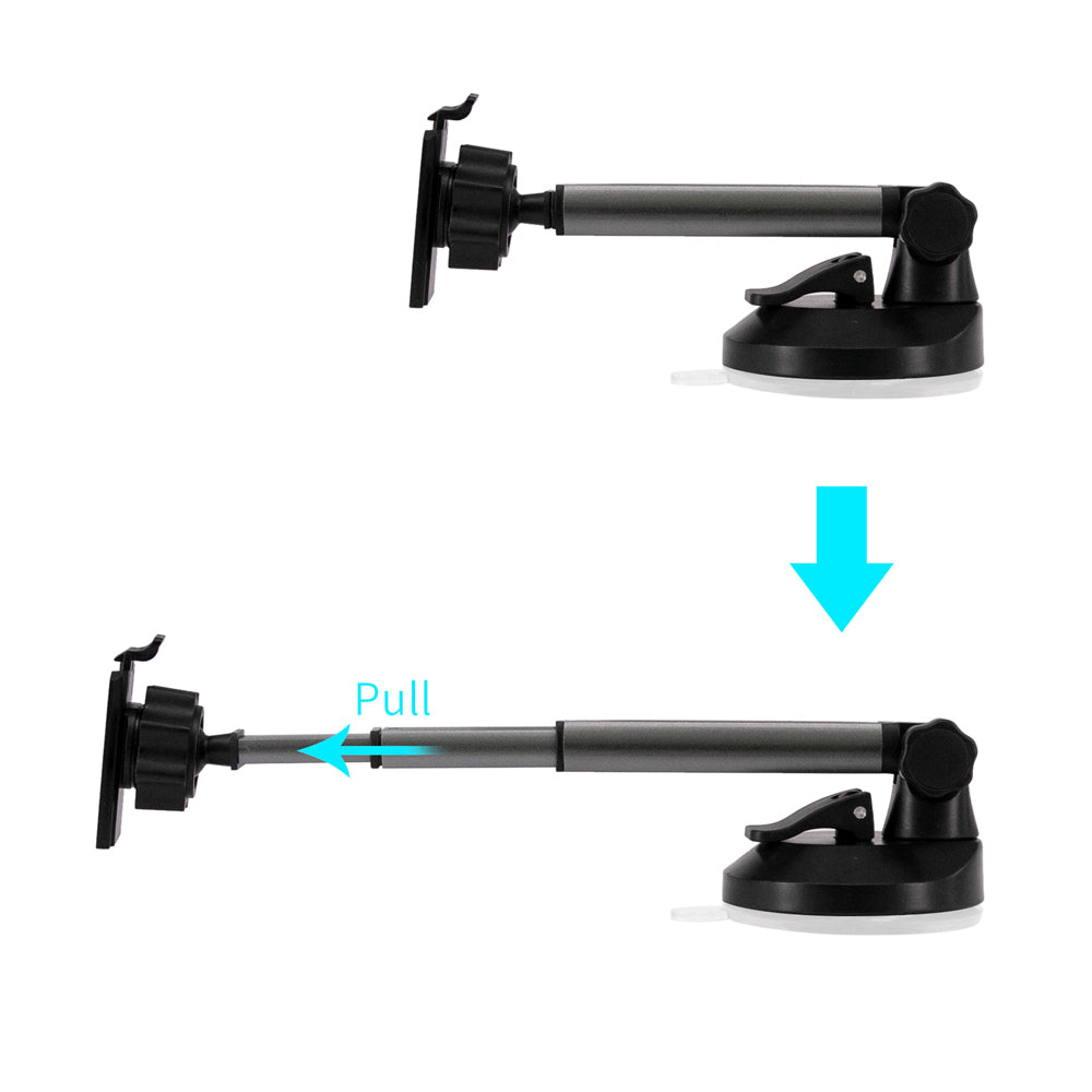 X134K | Telescopic Suction Cup Mount | TYPE-K For ActiveKEY