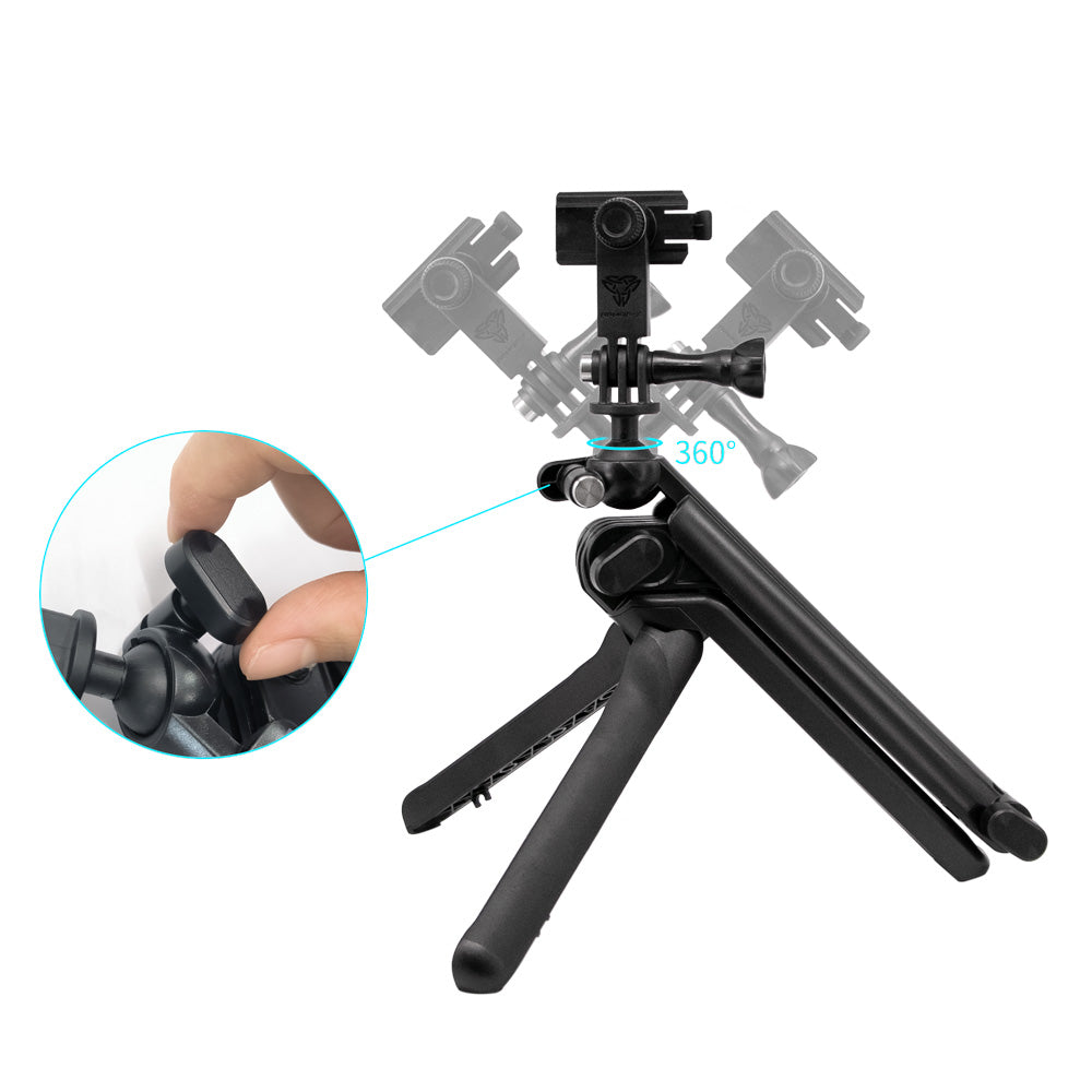 X138K | Flexible Extension Selfie Tripod Mount | TYPE-K For ActiveKEY