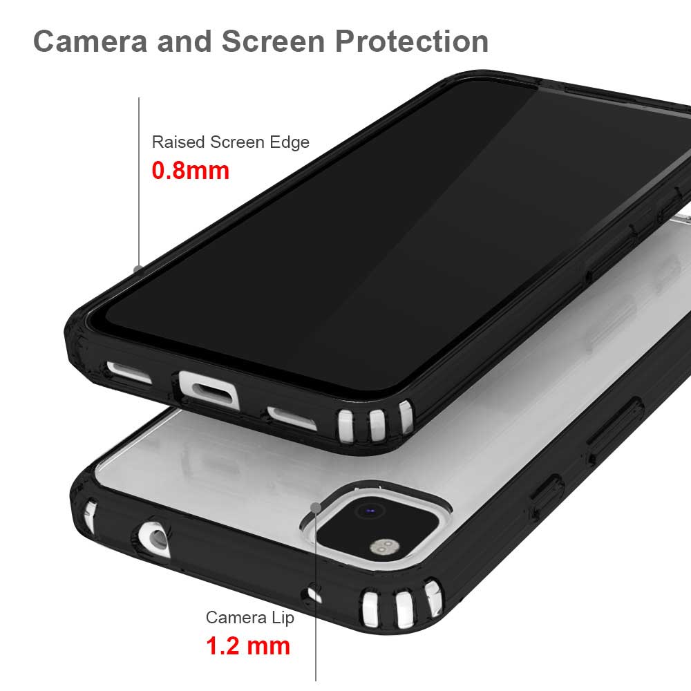 BX3-TCL21-20S | TCL 20S Case  | Shockproof Drop Proof Rugged Cover w/ X-Mount & Carabiner